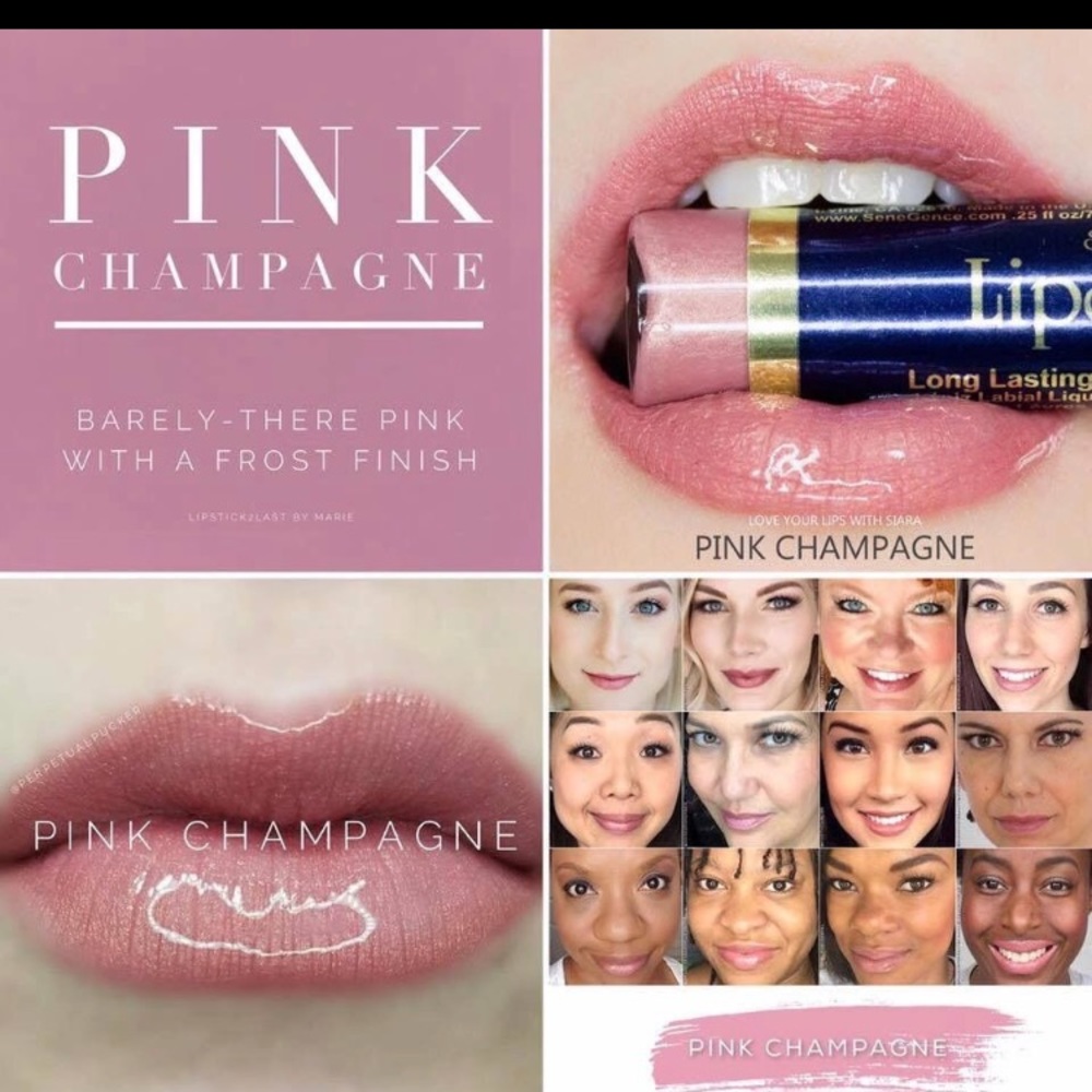 💋NEW Pink Champagne LipSense 💋💄